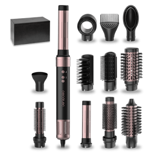 Cepillo Alisador Bamba CeramicCare 12in1 AirGlam Black – 248