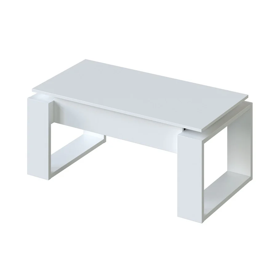 Mesa centro ELEVABLE URBAN BLANCO - Envío GRATIS - Imagen 3