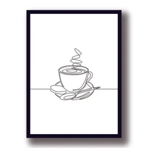 Cuadro Decorativo Taza de Café, Coffee