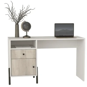 Escritorio Oficina Industrial Metalwood 4255 Hierro 1.25m