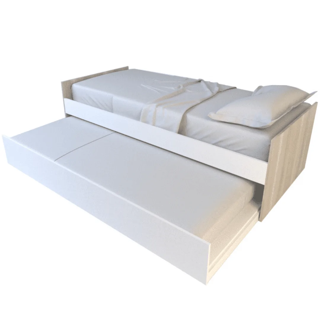 Cama Marinera Minimal 6456 1 Plaza Juvenil 0.80m