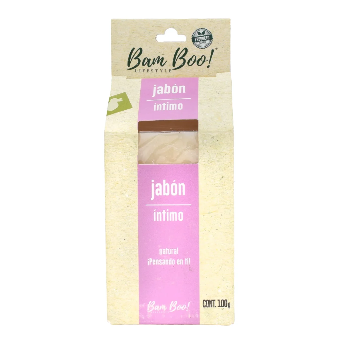 Jabon Intimo Natural 100 G - Imagen 2