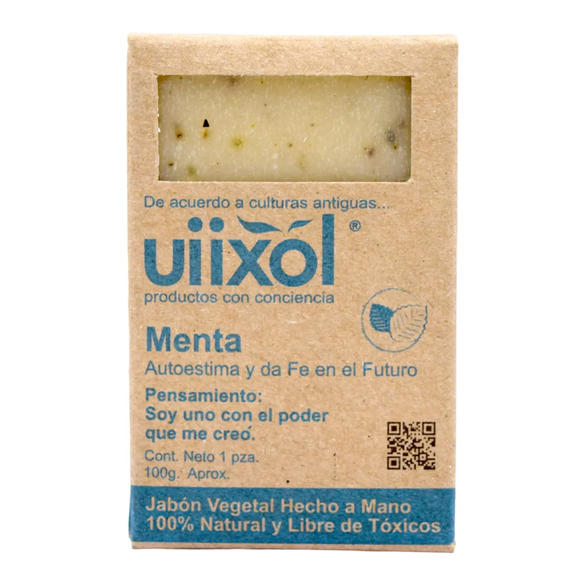 Jabon Vegetal Menta 100 G - Imagen 2