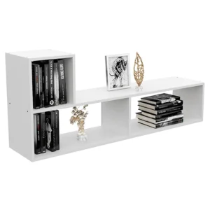 Modulo Estante Organizador Biblioteca Rack Nature Funcional L