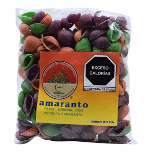 Pasta Integral Con Verdura Y Amaranto Caracol 200 G