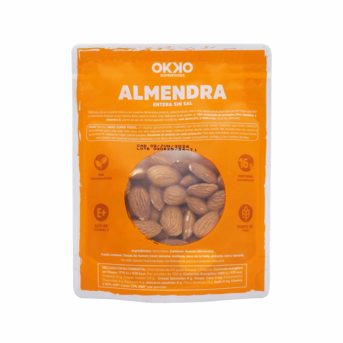 Almendra 75 G - Imagen 3