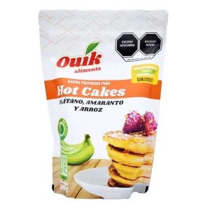 Harina Para Hot Cakes Platano Amaranto Arroz 350 G