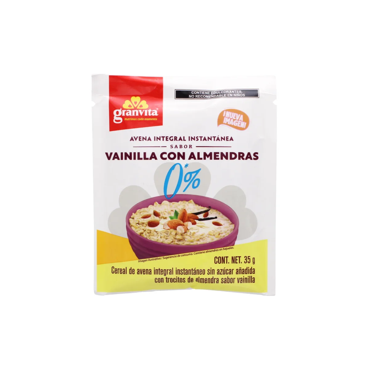 Avena Instantanea Almendras 35 G - Imagen 2