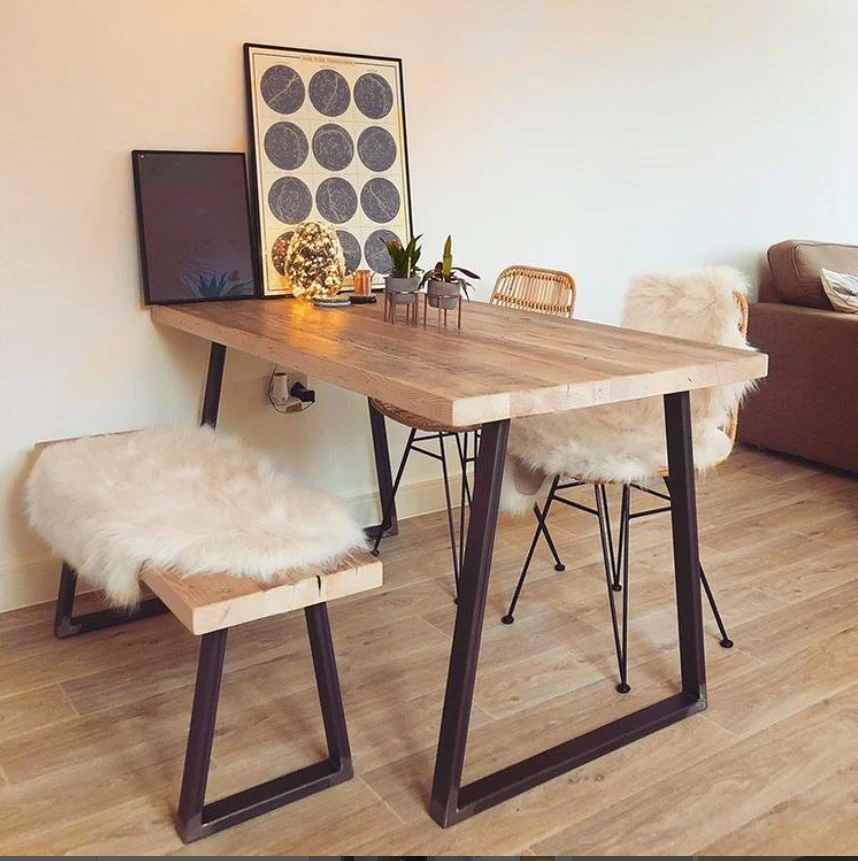 Mesa y banco Frame - Imagen 2