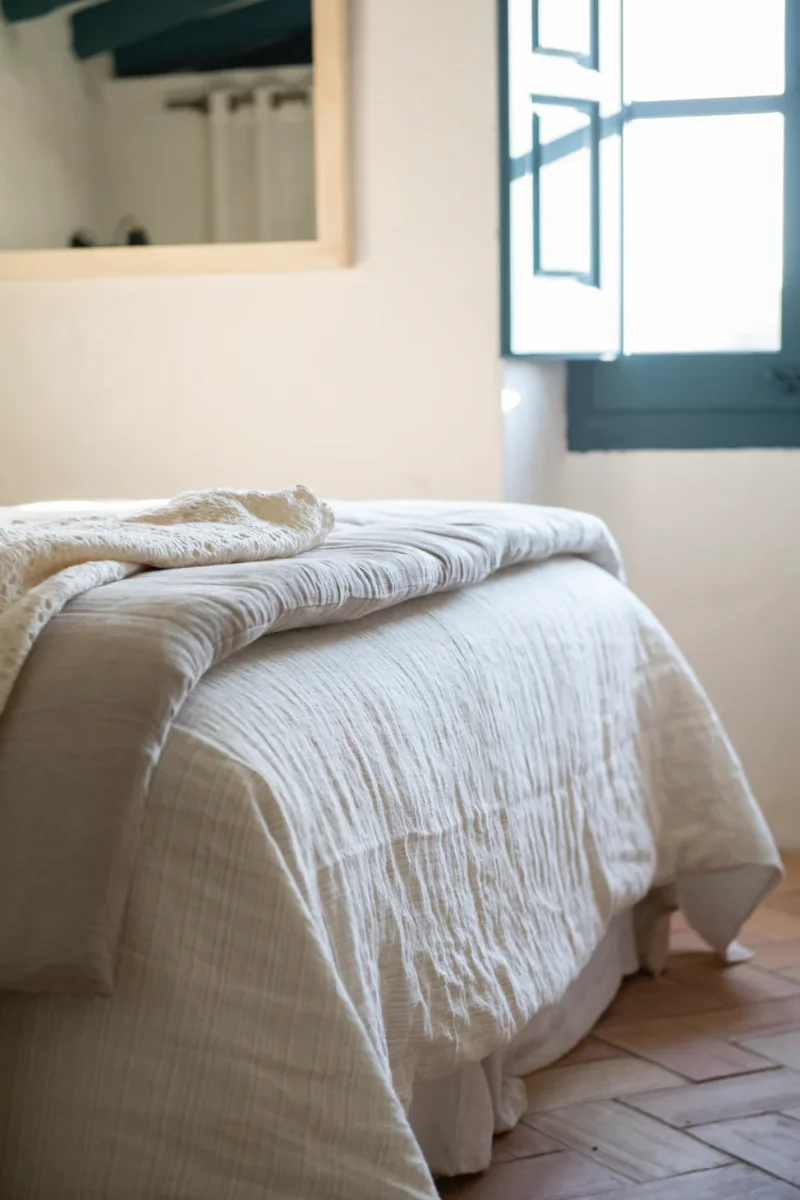 Plaid Cama Acolchado Efecto Capitoné - Imagen 5