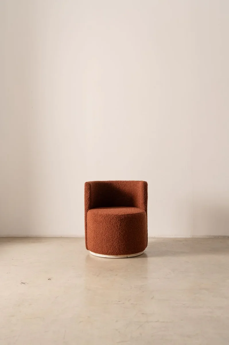 Sillón Artesano Borreguito Burdeos - Imagen 3