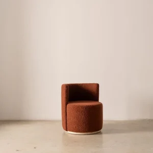 Sillón Artesano Borreguito Burdeos