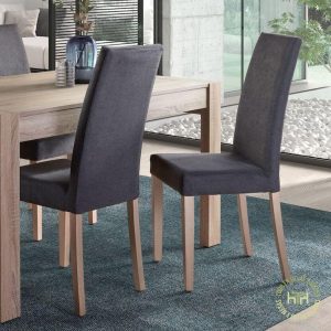 Silla de Comedor y Cocina Tapizada Danesa