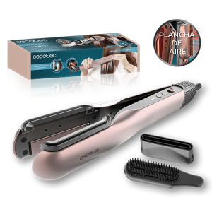 Planchita De Pelo Con Aire Airlisse 2In1 Forcedry Black – 111301