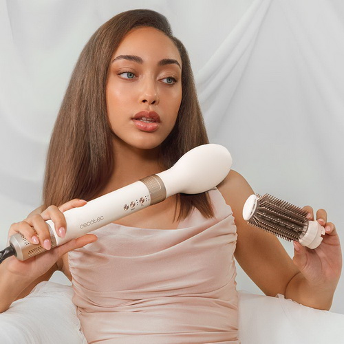 Cepillo De Aire Moldeador De Pelo Bamba Ceramiccare 14In1 Airglam Champagne – 252 - Imagen 3