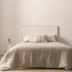 Cabecero Artesano Overlock Blanco