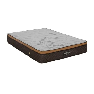 Colchón Línea Dorada RESORTES S/Vuelta 140 X 190 C/ Pillow