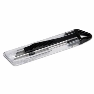 Cutter de Seguridad. Cuchilla Retráctil Automatica. Cortador Profesional de Embalaje para Apertura de Cajas