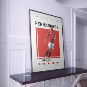 Cuadro Decorativo Póster Fútbol, Fernándes