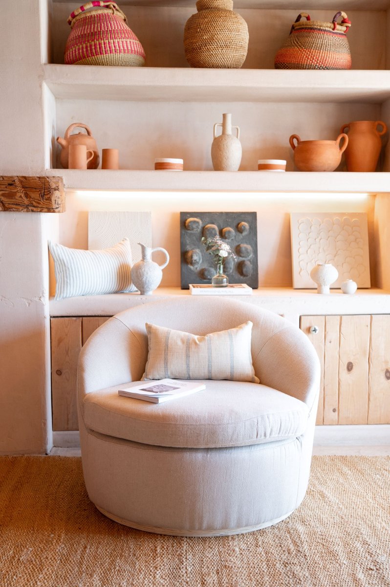 Sillón Artesano Jávea Lino Natural - Imagen 4